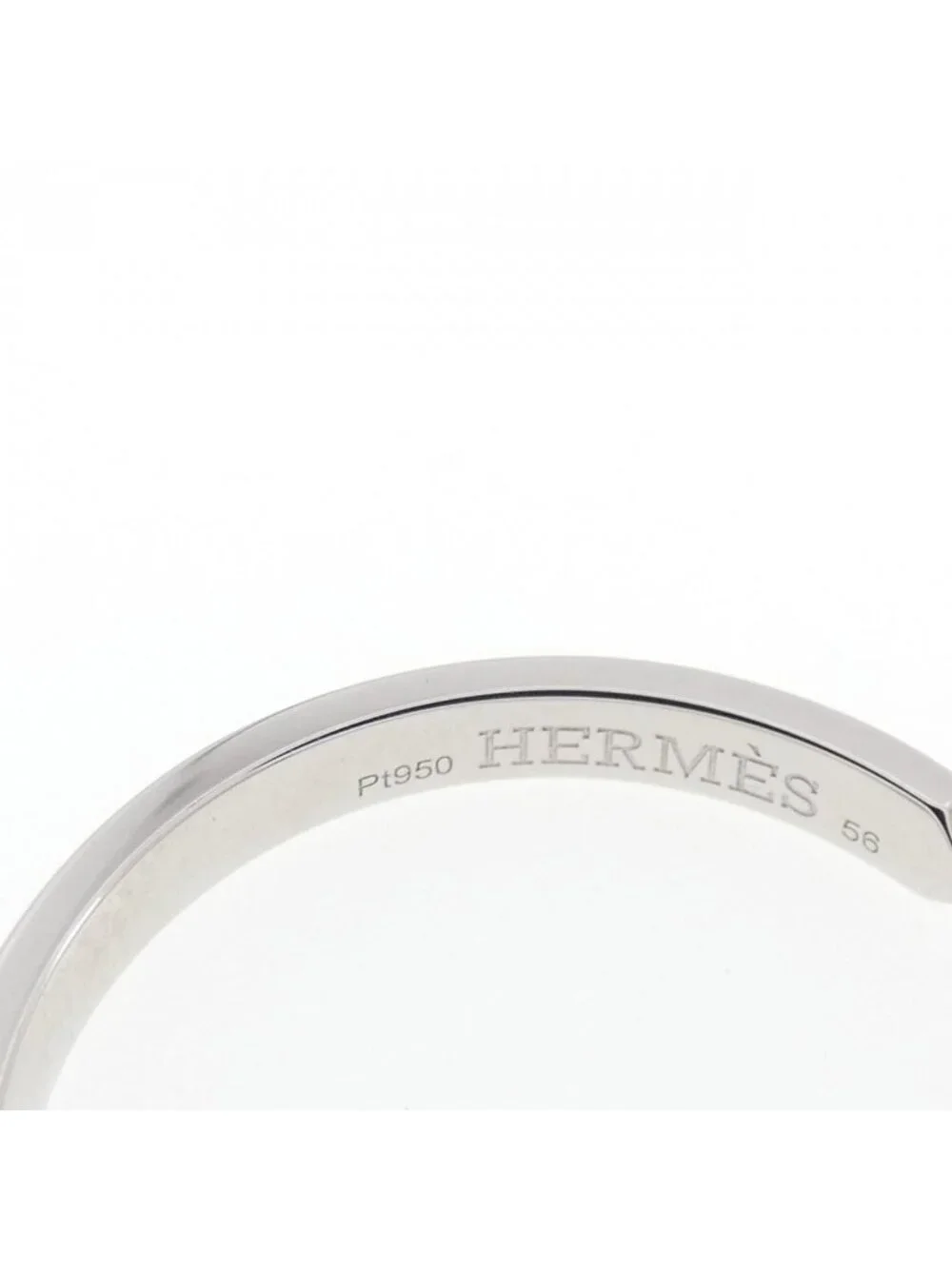 Hermes Kelly Ring Silver